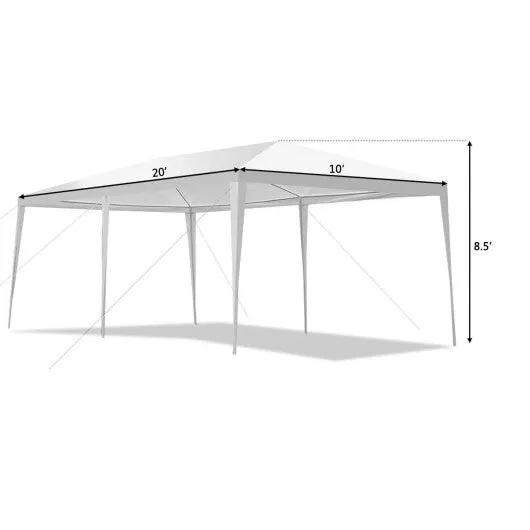 10' x 20' Outdoor Heavy Duty Pavilion Cater Party Wedding Canopy