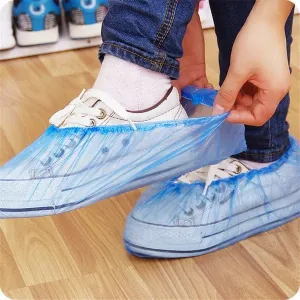 100PCS Disposable Waterproof Shoes Covers