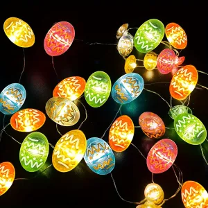 1pc Easter Egg Fairy Lights for Home and Parties