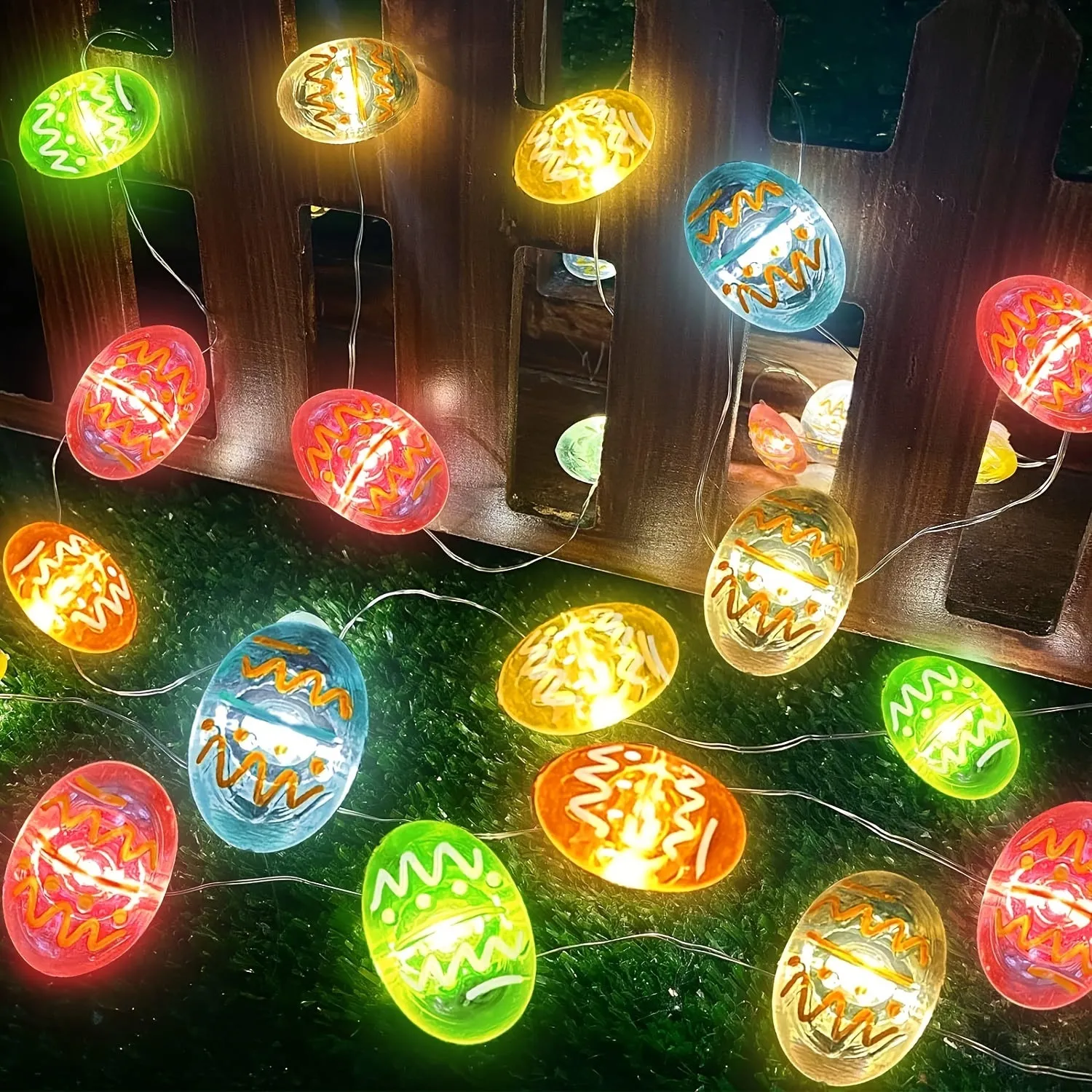 1pc Easter Egg Fairy Lights for Home and Parties