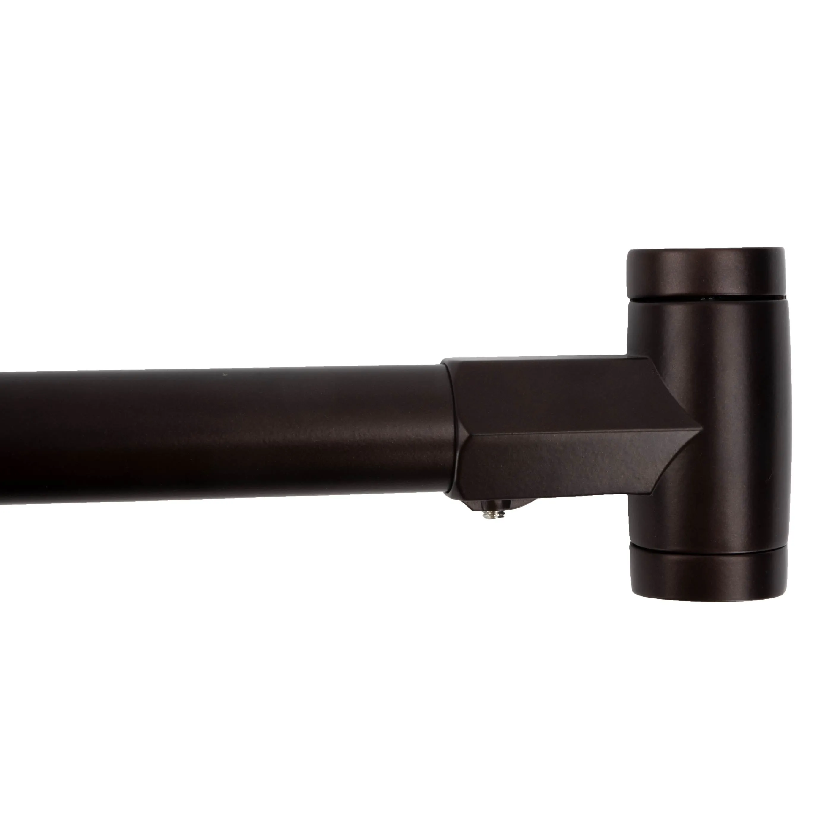 36 in. to 61 in. Curved Shower Rod (Oil-Rubbed Bronze Finish)