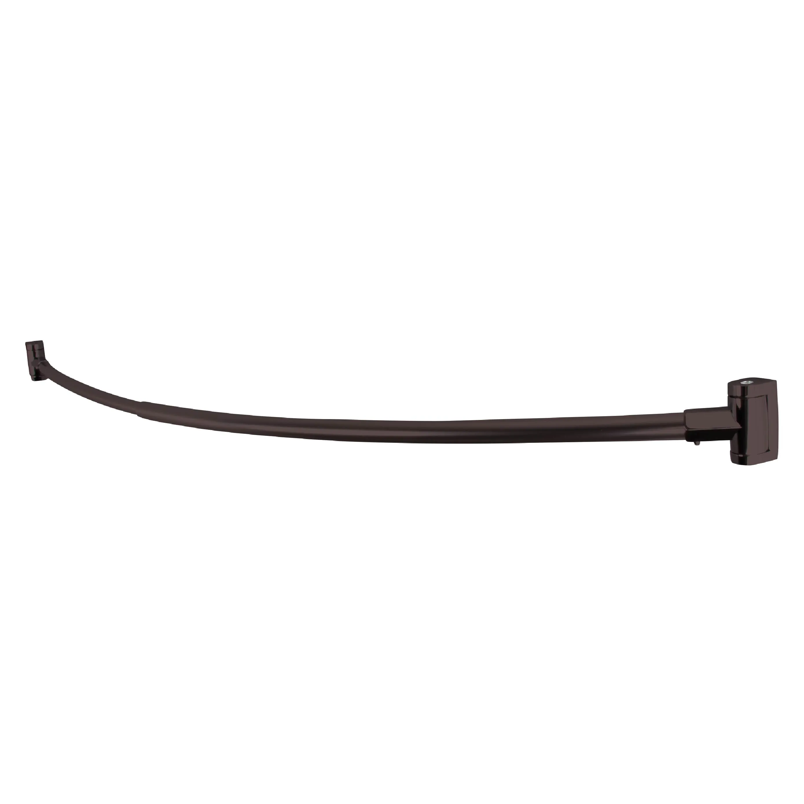 36 in. to 61 in. Curved Shower Rod (Oil-Rubbed Bronze Finish)