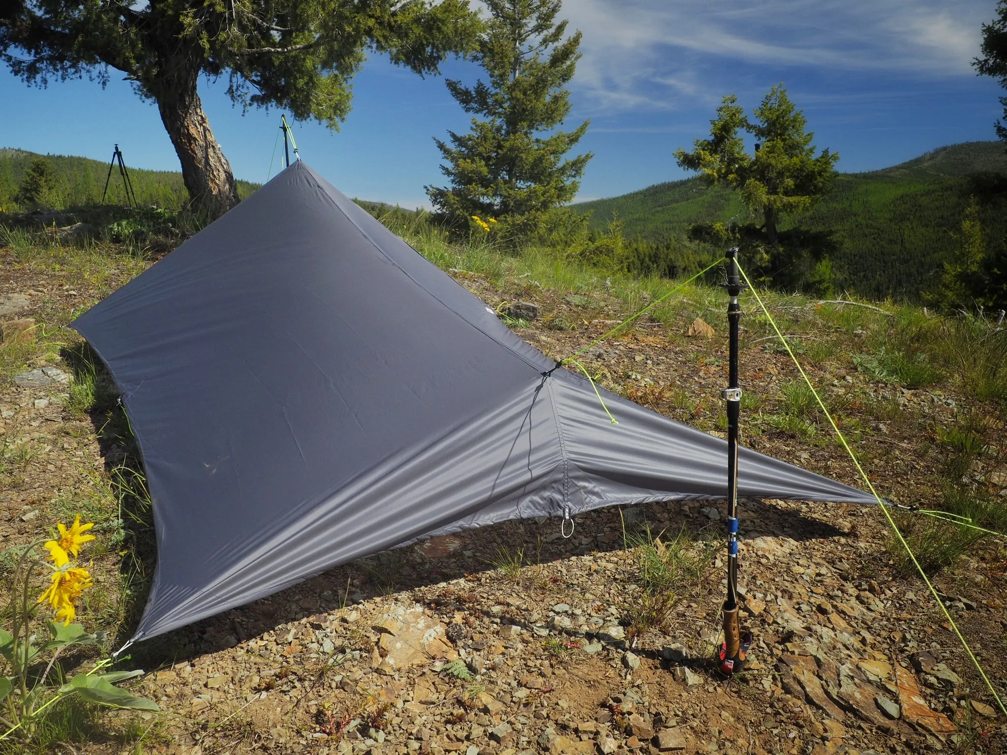 8'/6' Tapered Tarp - Recycled Silpoly