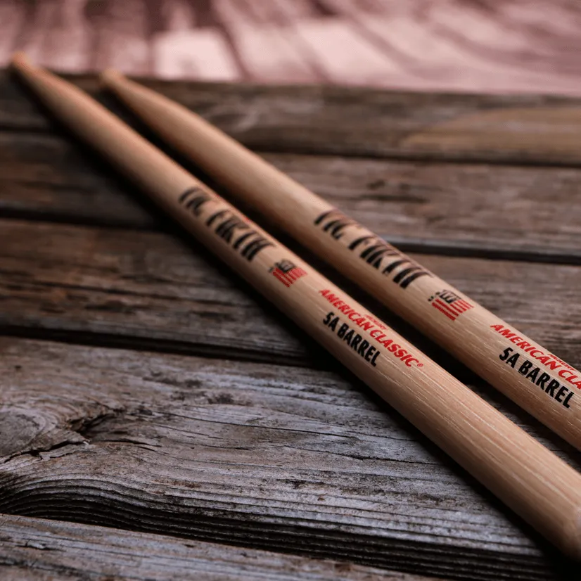 American Classic® 5A Barrel Tip Drumsticks