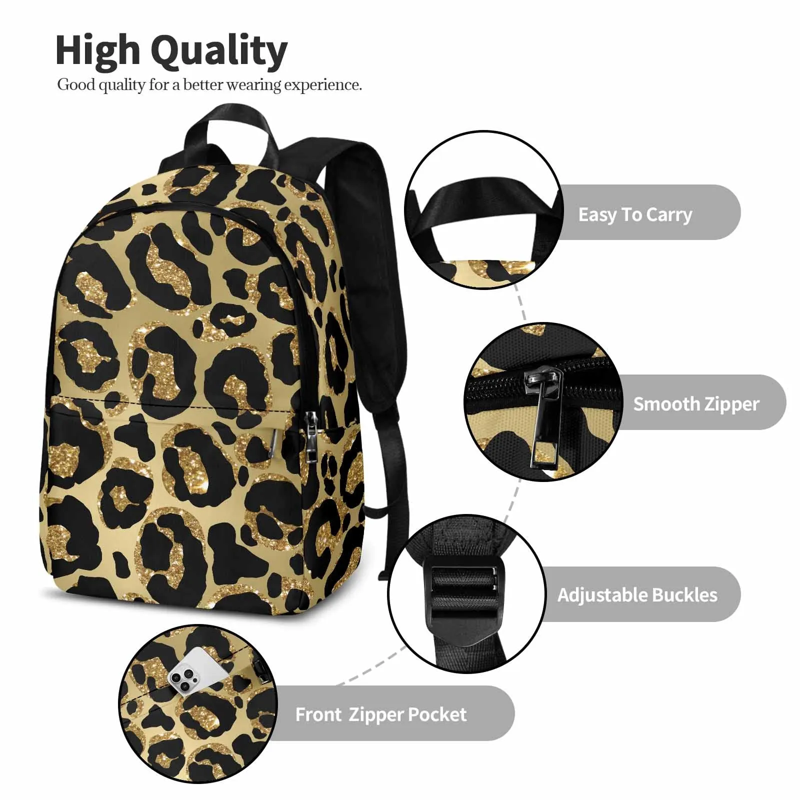 Animal Print 2  Adult Casual Backpack