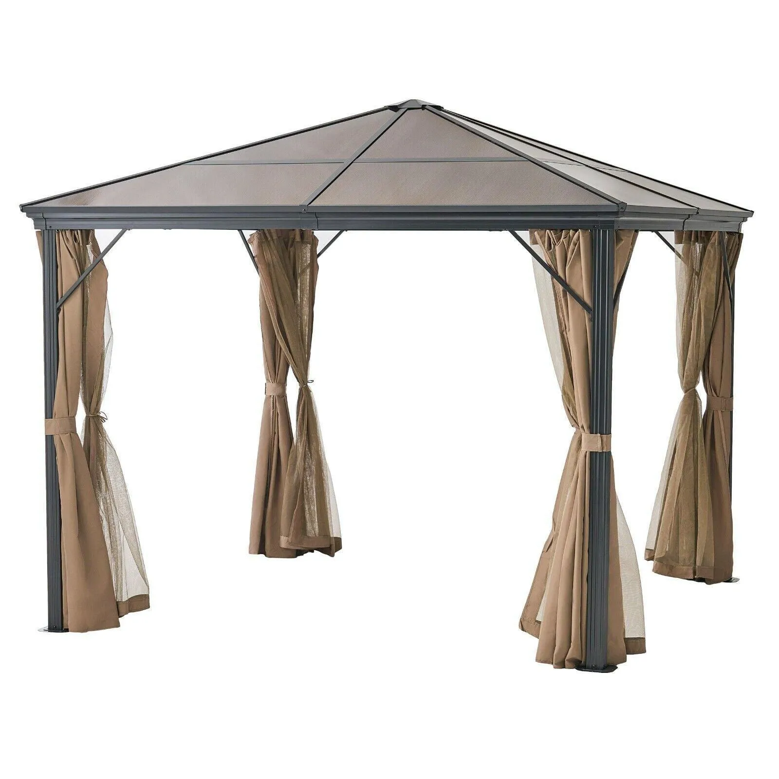 ARUBA ALUMINUM 10 x 10 FT. GAZEBO