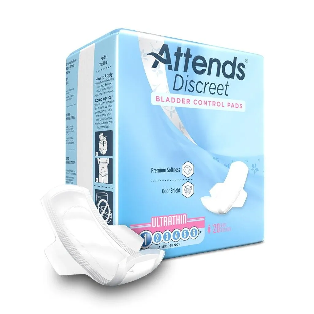 Attends Discreet Ultrathin Pads