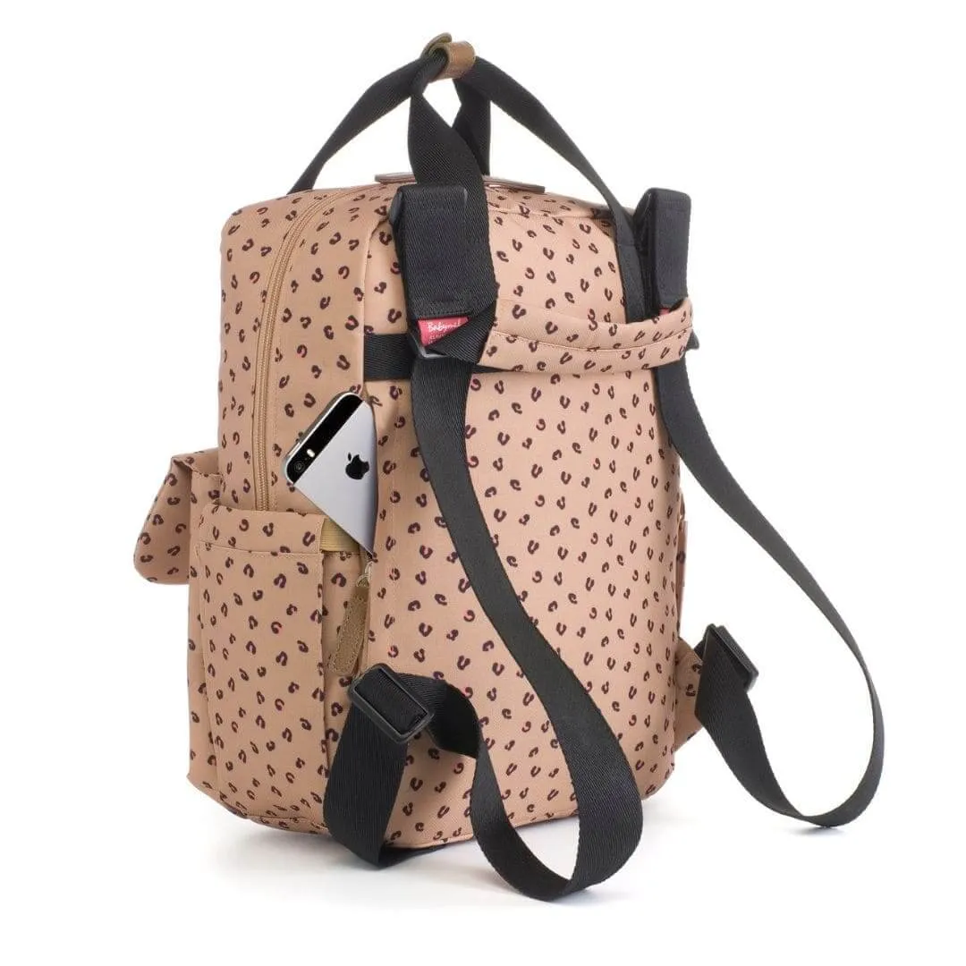 Babymel Georgi Eco Backpack Caramel Leopard