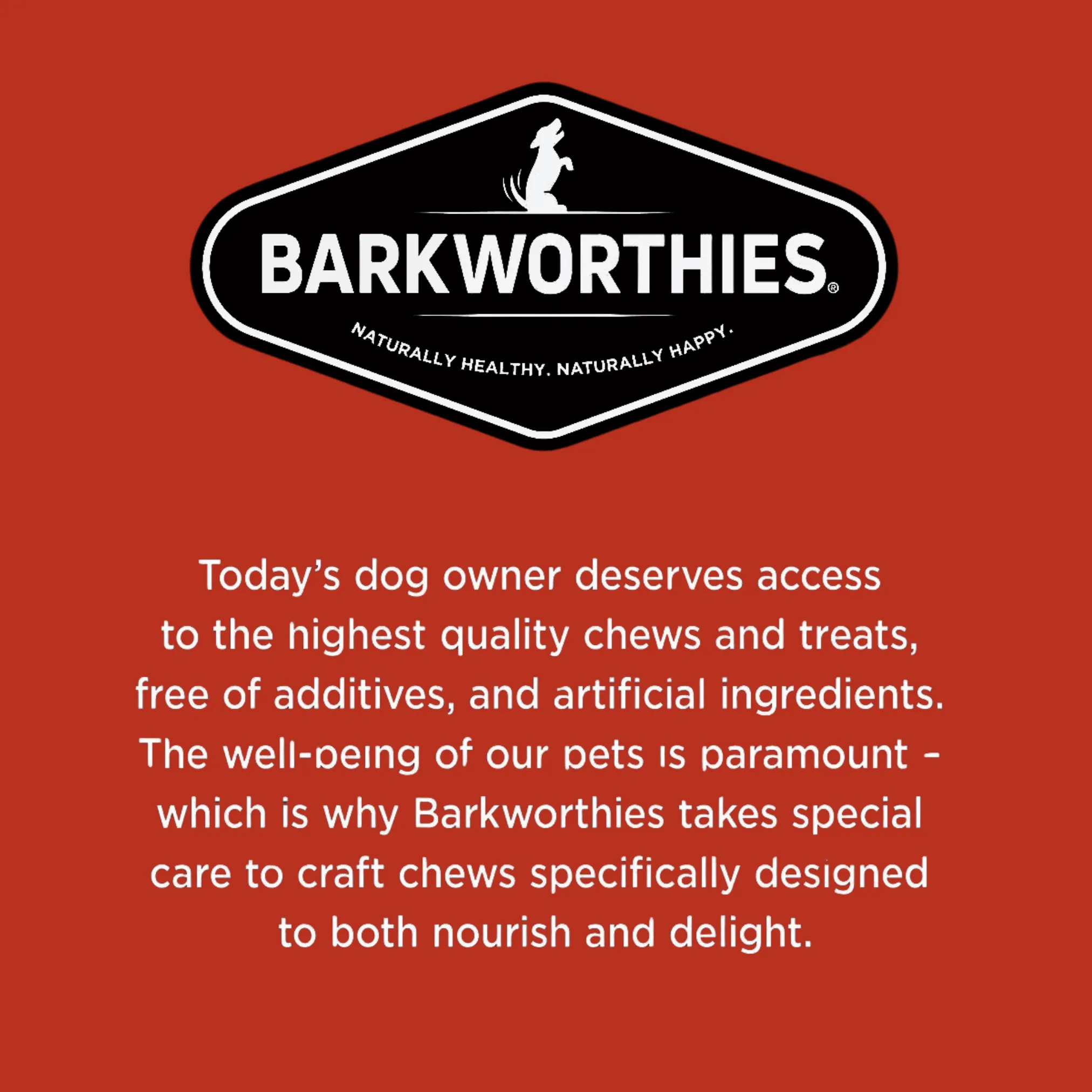 Barkworthies Naturally Smoked Bully Sticks Dog Chews