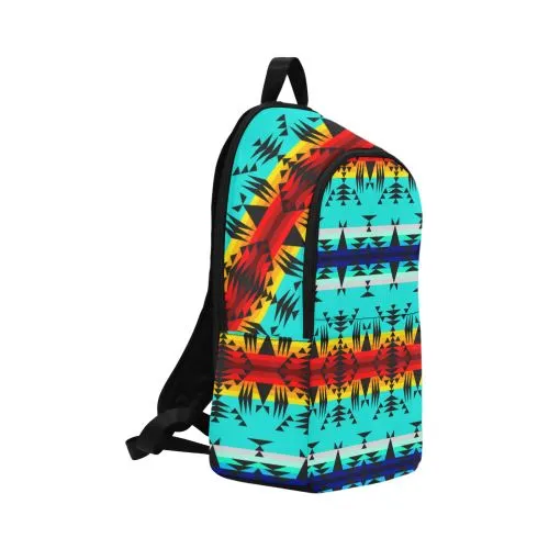 Between the Mountains Fabric Backpack for Adult