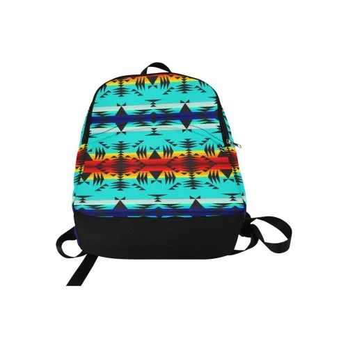 Between the Mountains Fabric Backpack for Adult