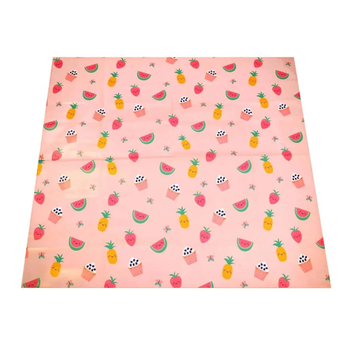 Bibetta Wipeezee XL Splash Mat - Pink Yummy Treats