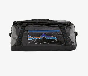 Black Hole Duffel Bag 55L - Black with Fitz Trout