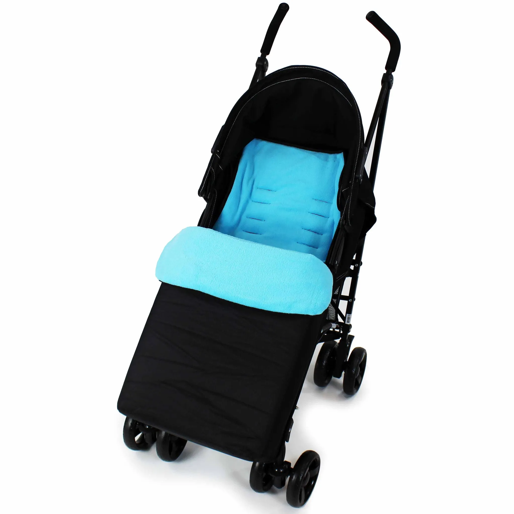 Buddy Jet Footmuff  For My Child Floe Travel System (Rainbow Squiggle)