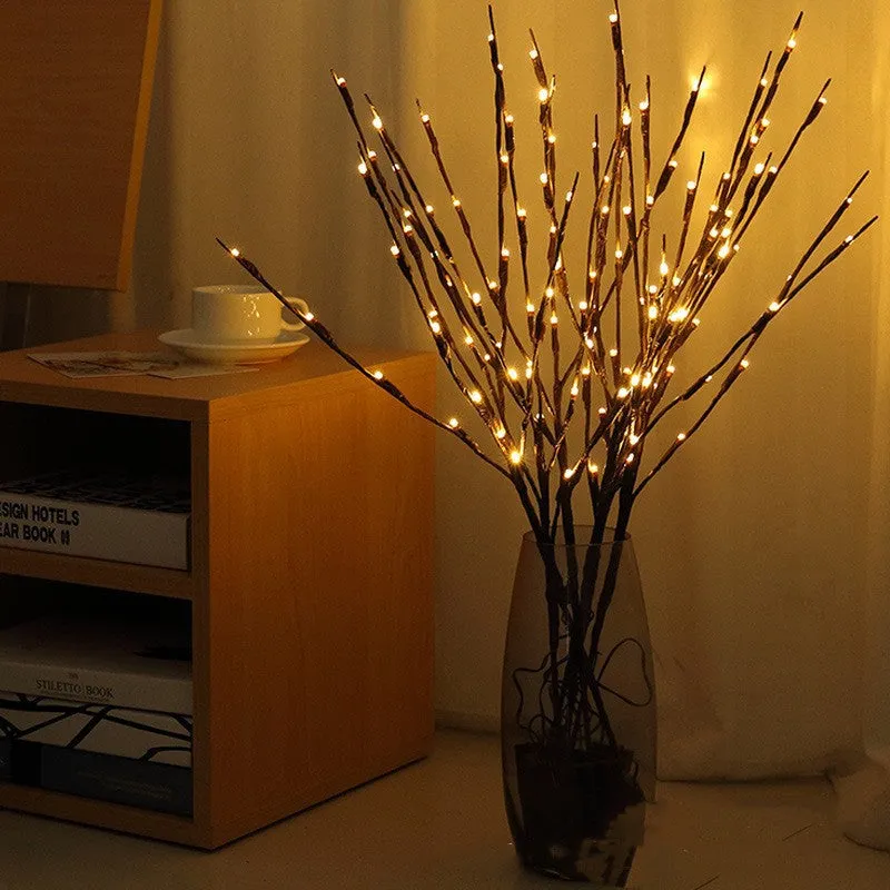 Bulk 20 LED Branch Lights Tree Lights Indoor Decoration Lighting for Weddings, Birthdays, and Christmas Wholesale