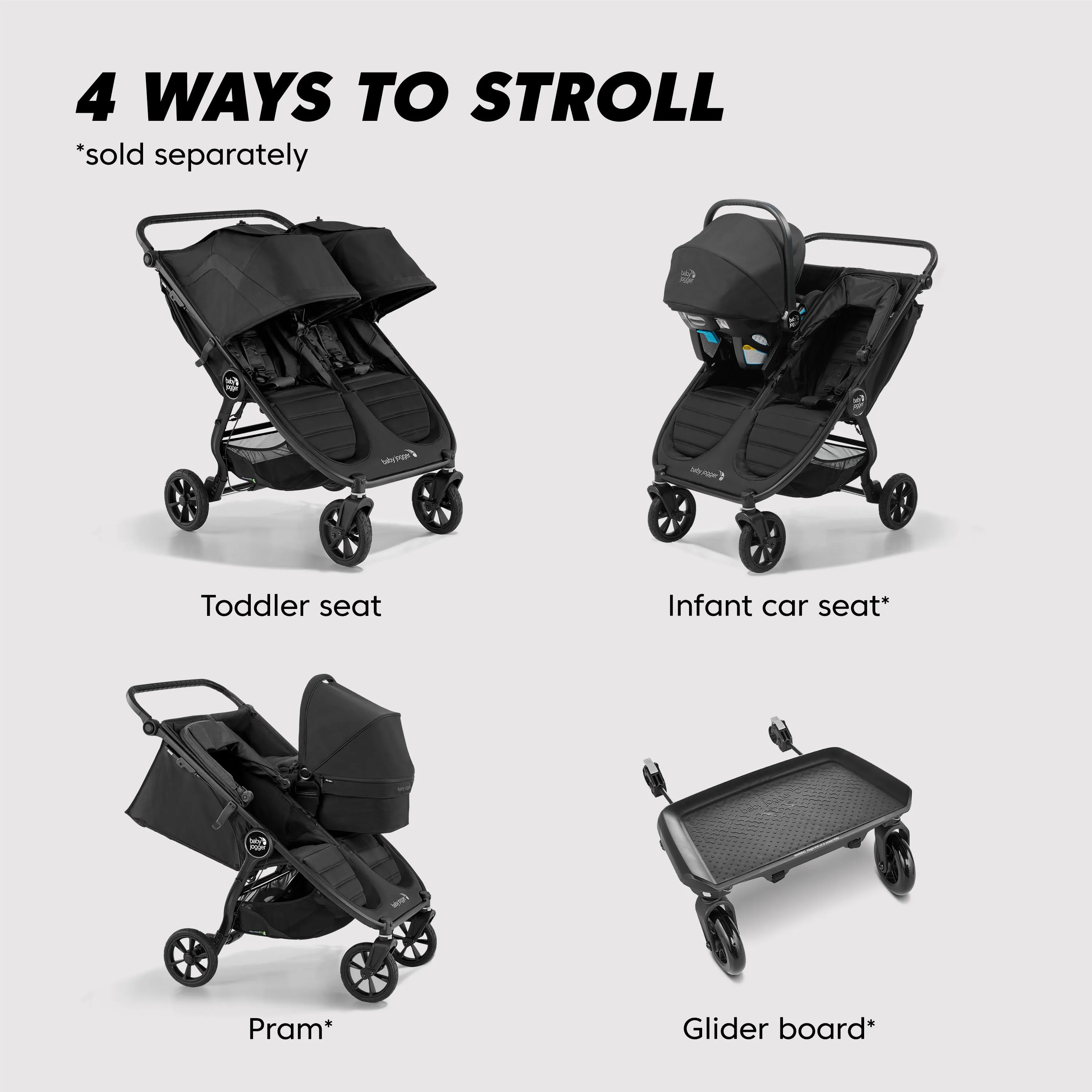 City Mini® GT2 double stroller