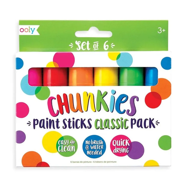 Classic Chunkies Paint Stick - Set of 6