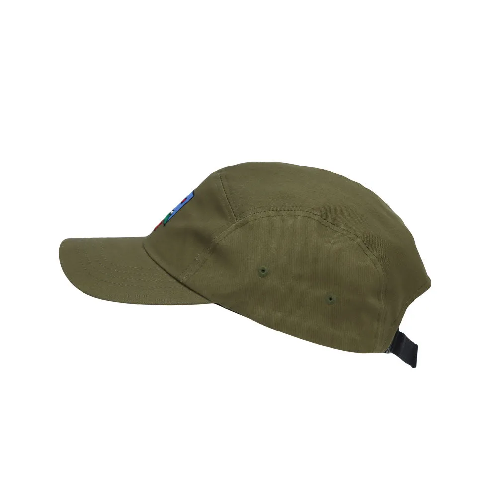 Cotton Camp Cap Lightweight 5 Panel Flat Bill Trail Hat Curved Brim CT21451