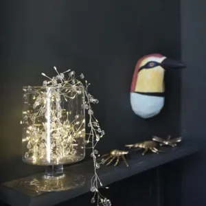 Crystal Cluster Decorative LED Battery Powered Light Chain