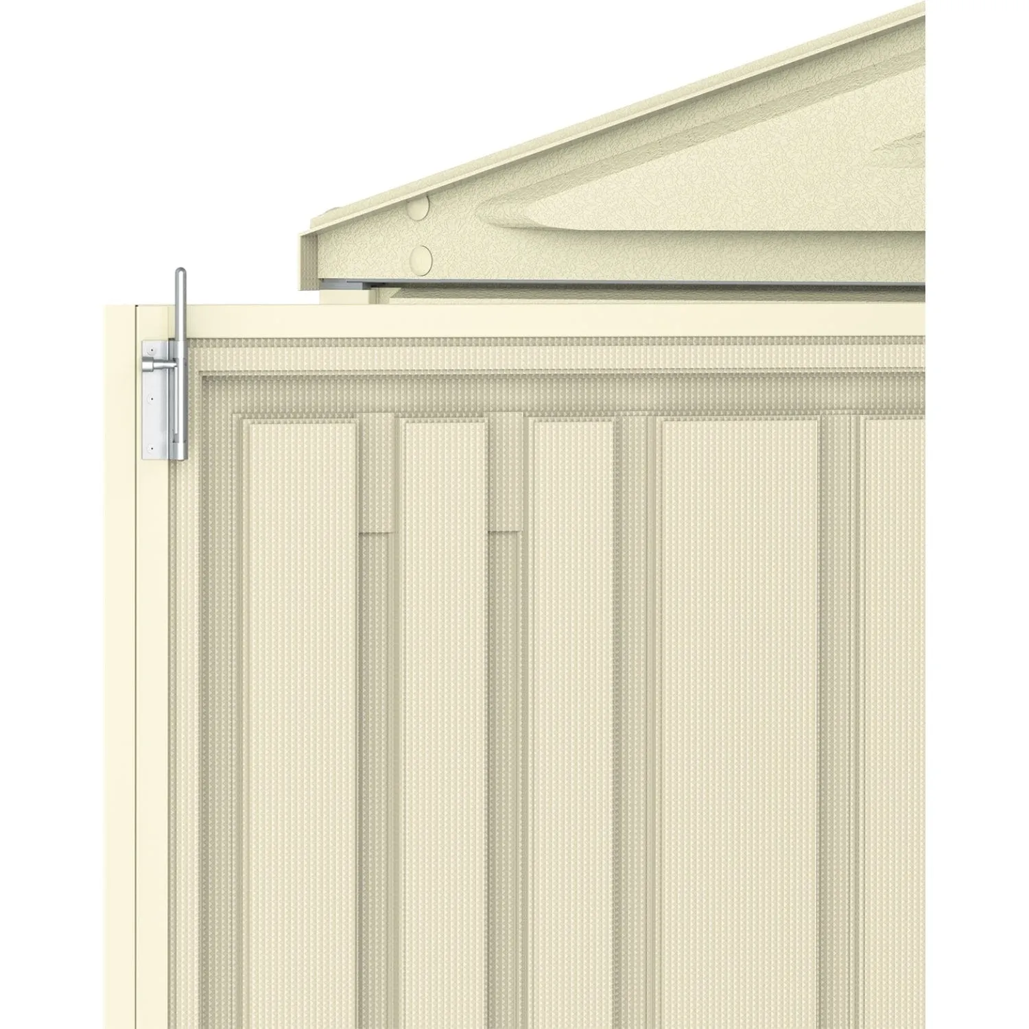 DuraMax | Woodbridge 10.5x5x7 Ft Vinyl Plastic Storage Shed with Foundation Frame