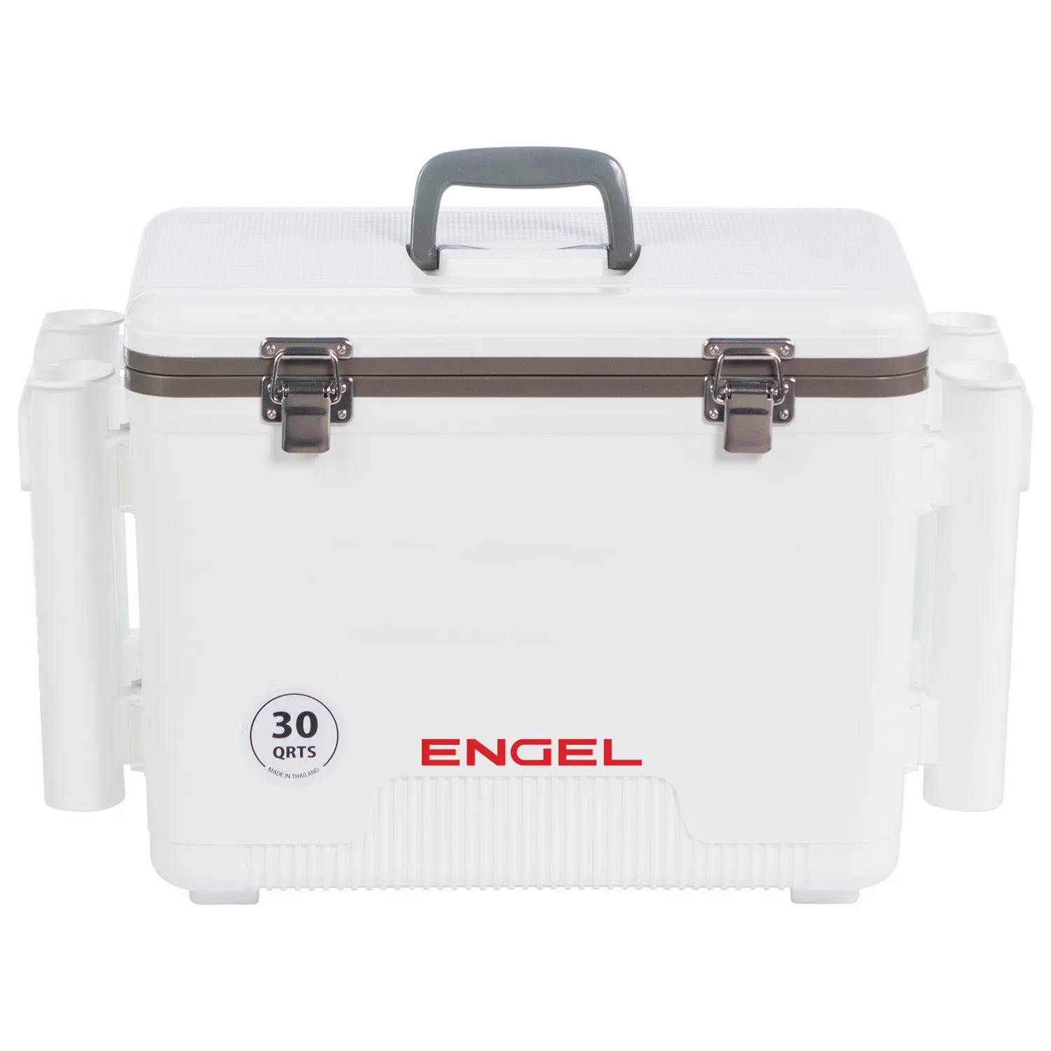 Engel 30 Quart Drybox/Cooler with Rod Holders