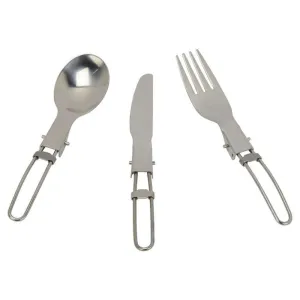 Go Gas 3 Piece SS Folding Cutlery Set