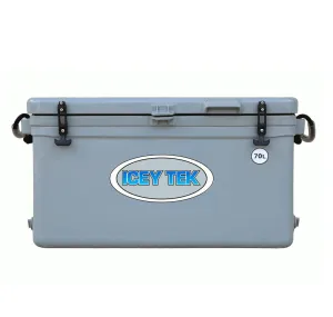 Icey Tek 70L Hard Cooler Grey