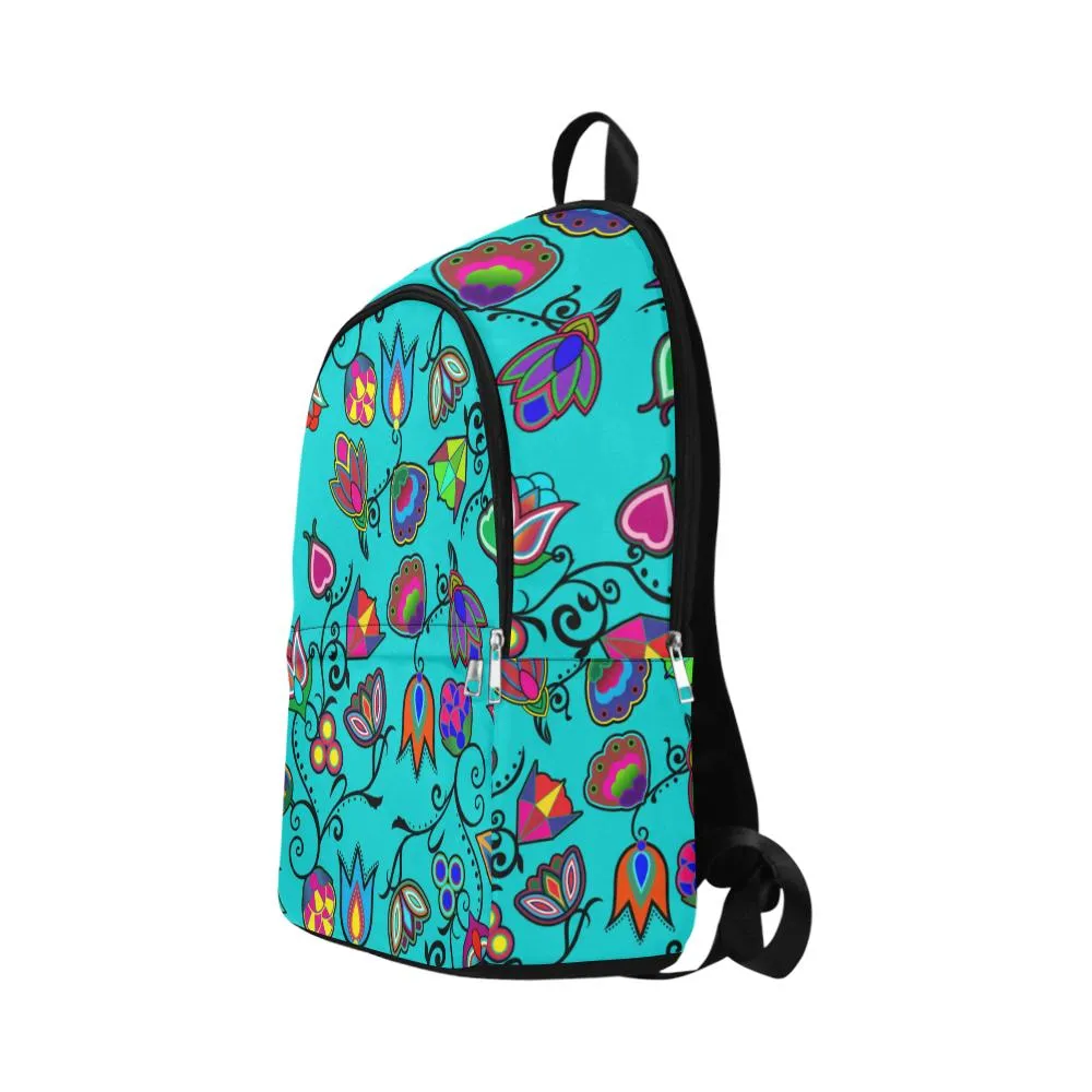 Indigenous Paisley Sky Fabric Backpack for Adult