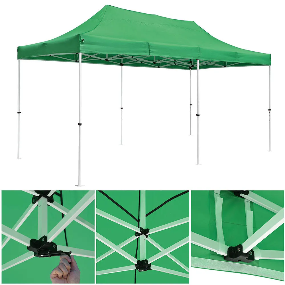 InstaHibit 10x20 ft Pop Up Canopy Comml. Instant Tent CPAI-84