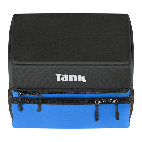 Insulated Thermal Bag 12 L Blue & Black