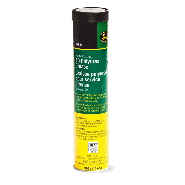 John Deere Multi-Purpose SD Polyurea Grease - 397g Cartridge