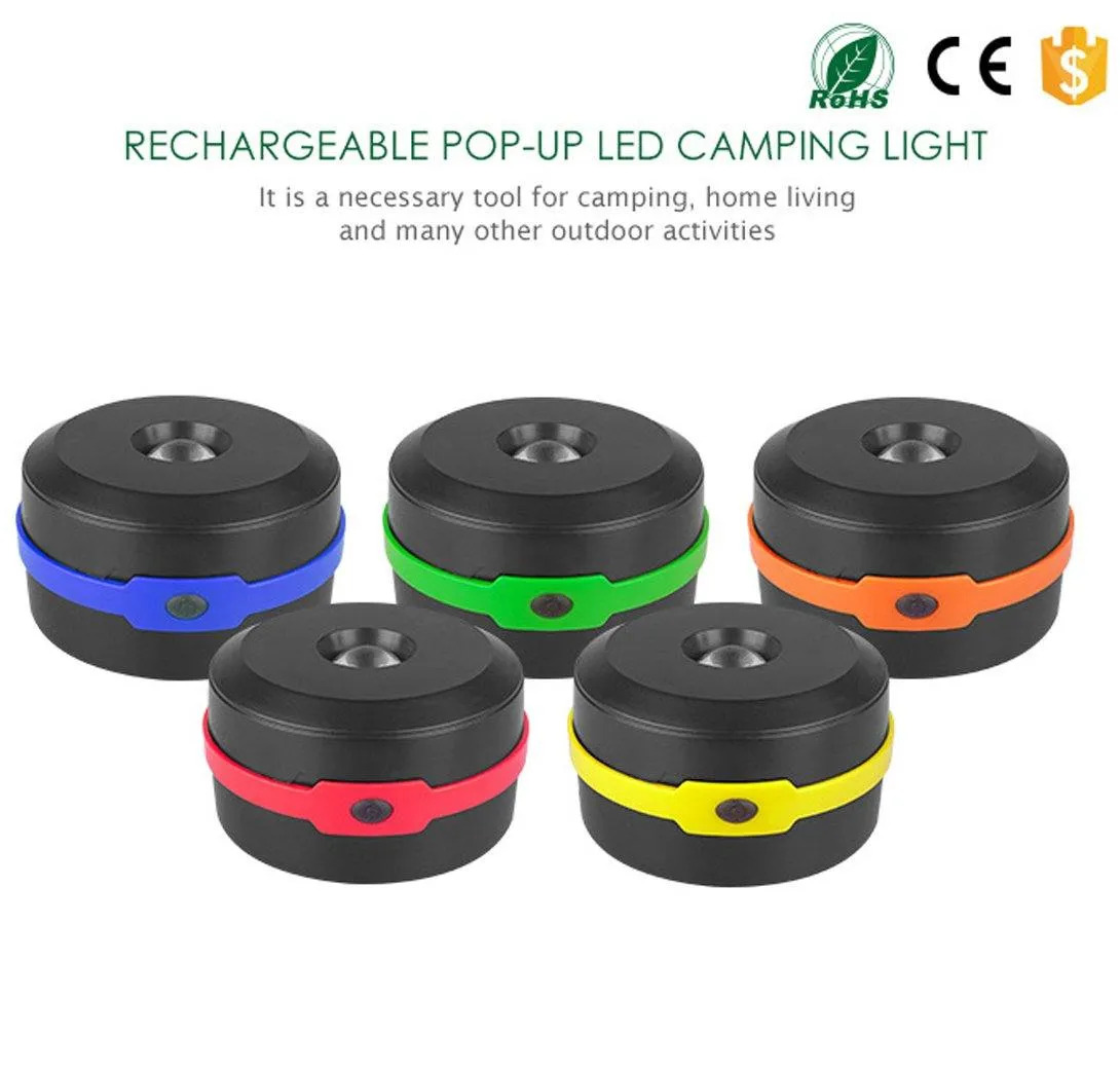 LED Camping Lantern Lights Hand Crank USB Recgargeable Lanterns