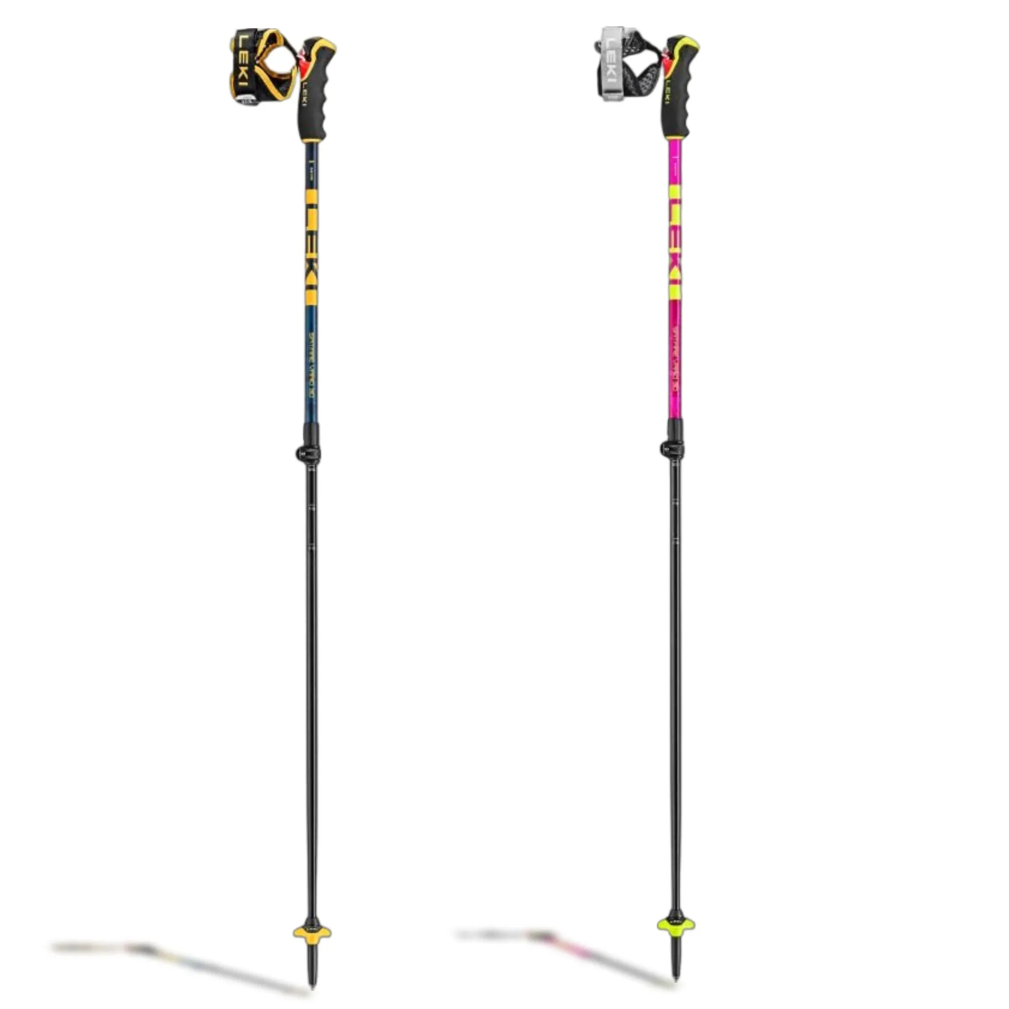 Leki Spit Fire Vario 3D Alpine Ski Poles