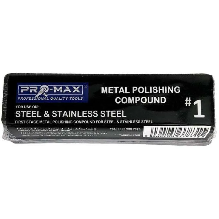 Metal Polishing Compound General Purpose Kit 250g 6pc - Pro-Max