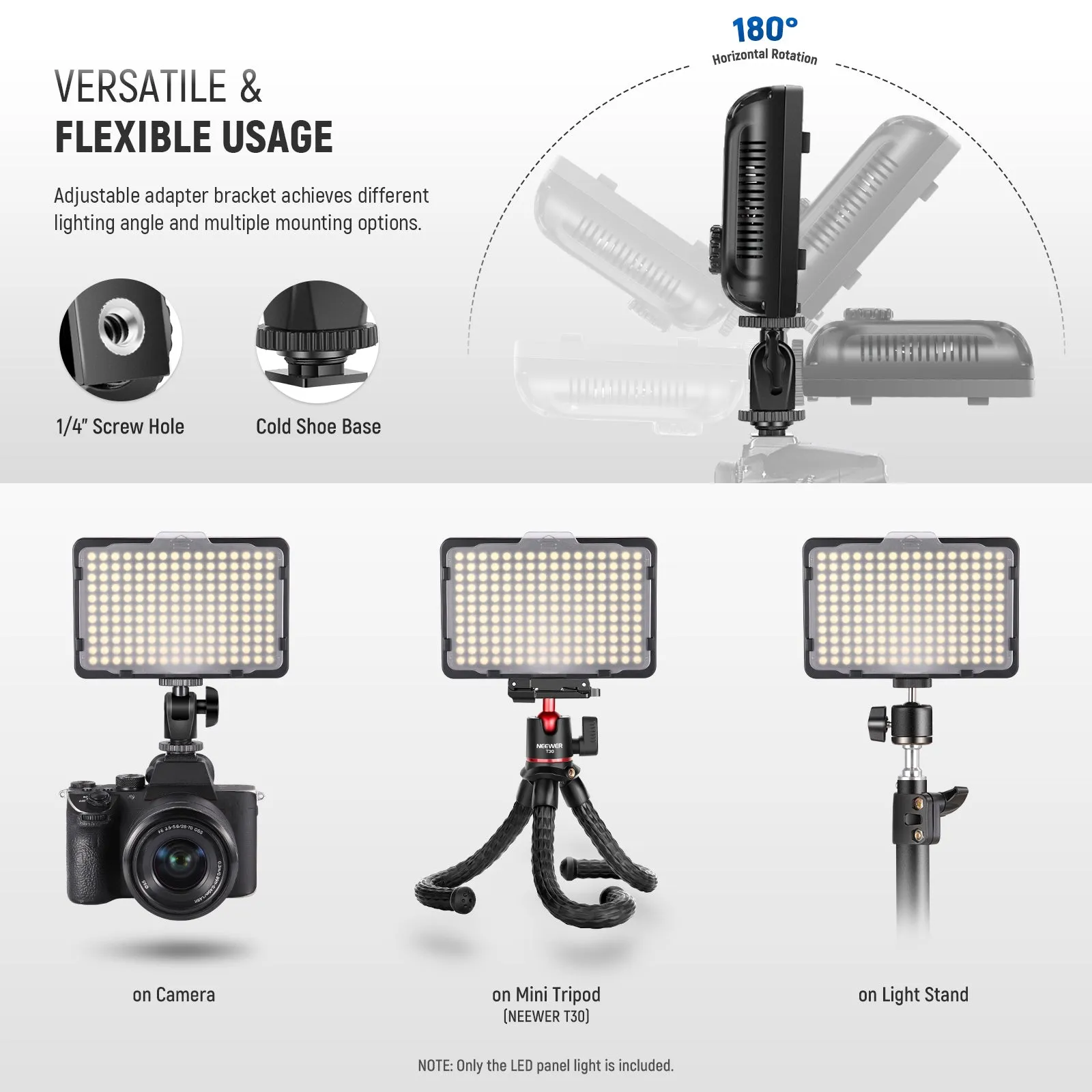 NEEWER Dimmable 176 LED Video Light