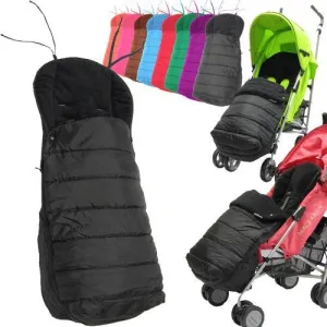 NEW Black Footmuff To Fit Maclaren Techno Xt Buggy Pram