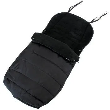 New Luxury Footmuff - Black Fit Maclaren Quest Triumph Techno 2012 Range