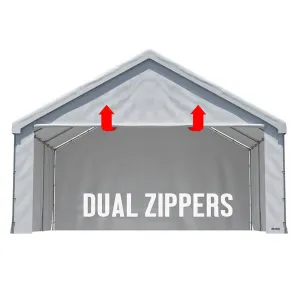 Peak End Wall w/ Zipper 14' -Blowout Sale