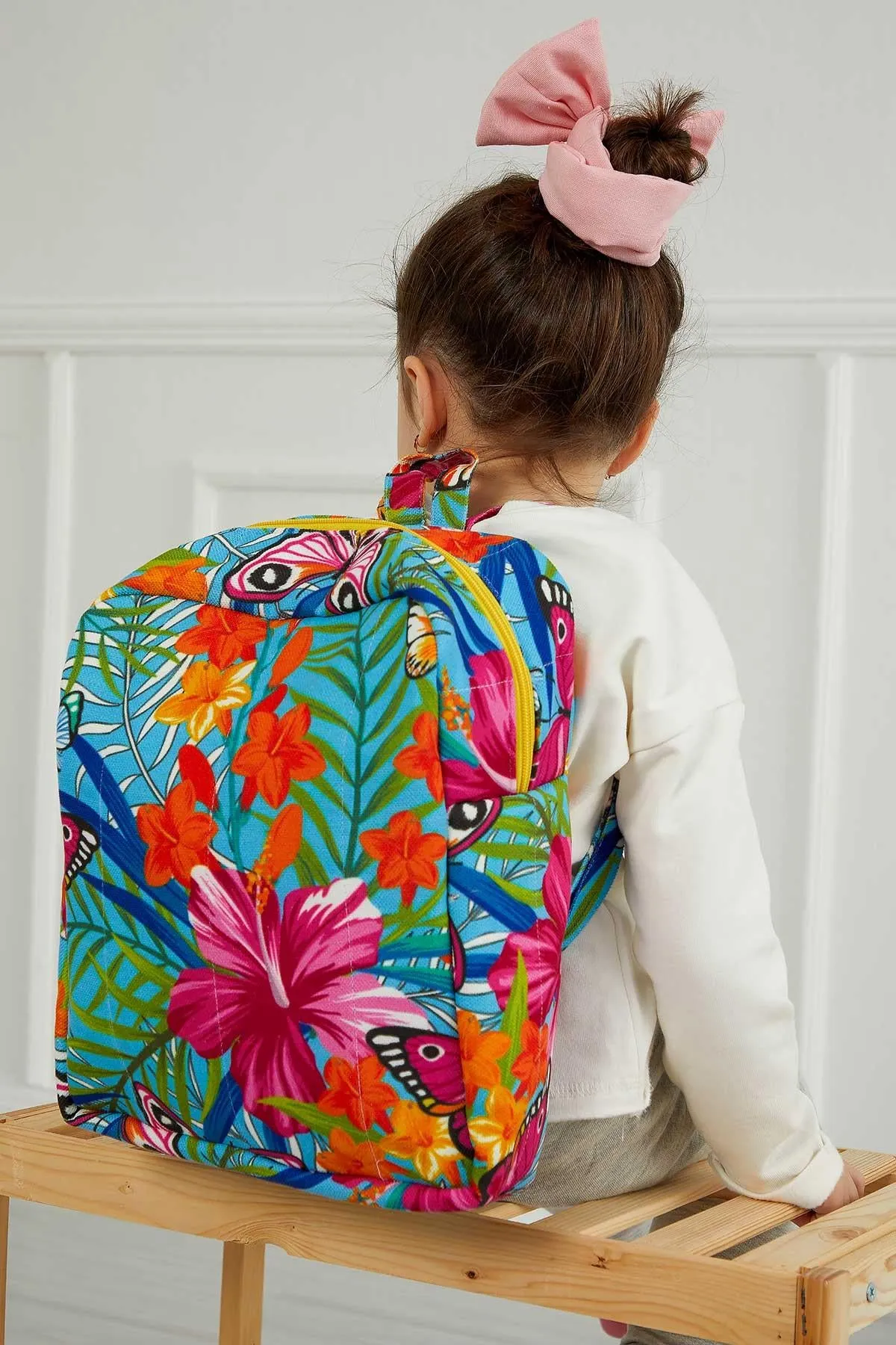 Preschool Backpack Kindergarten Little Kid Toddler School Backpacks for Boys and Girls Patterned Oversized Kid's Backpack 13'',CS-7B