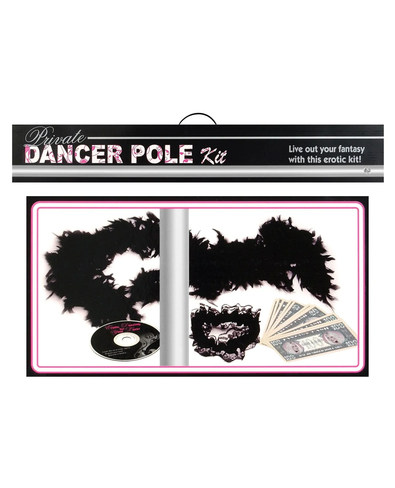 Private Dancer Pole Kit - Silver