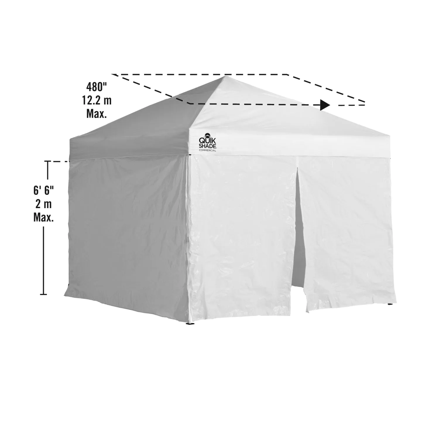 Quik Shade | Wall Kit for WE100/C100/SX100 Canopies