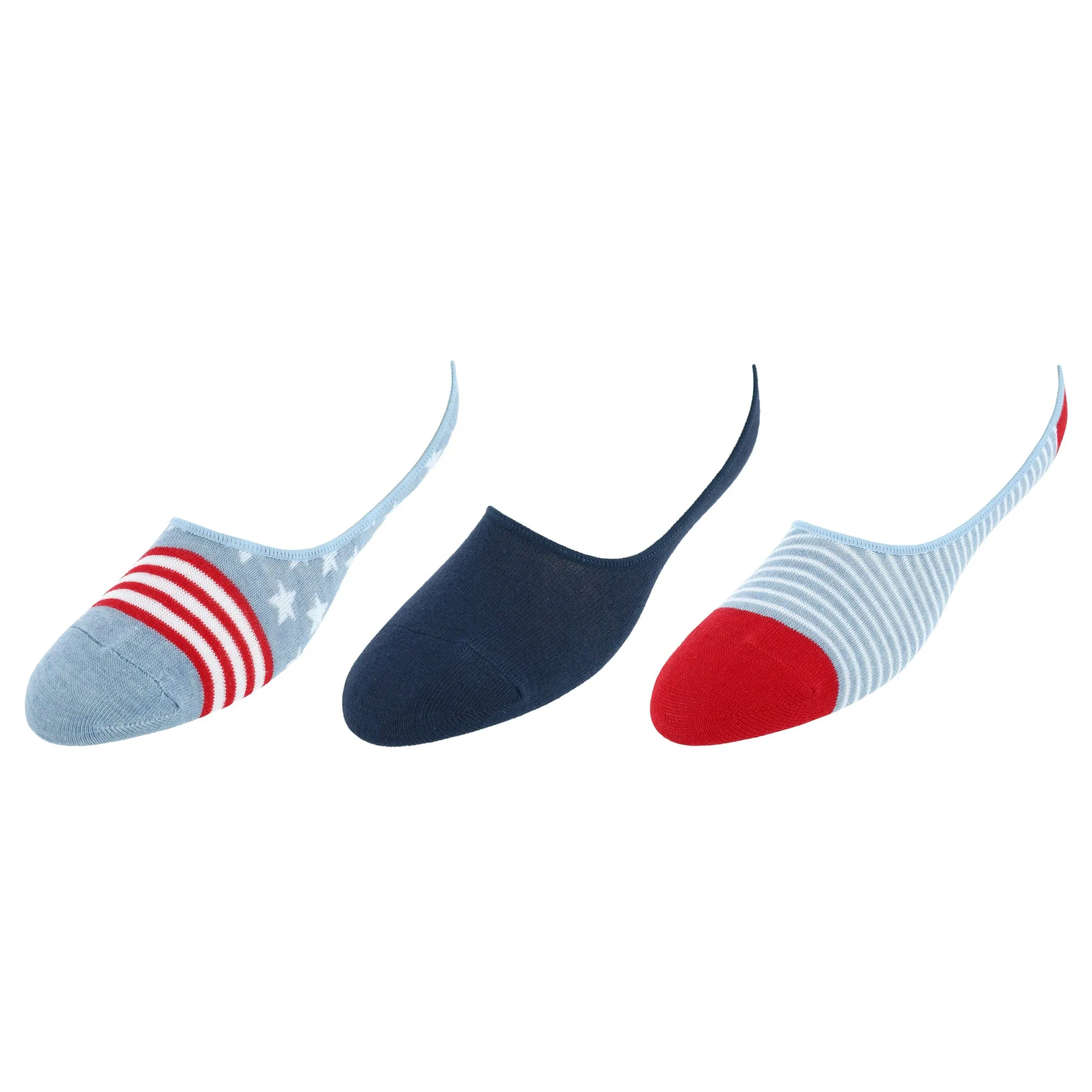 Red White & Crew Men's Low Liner Socks (3 Pair Pack)