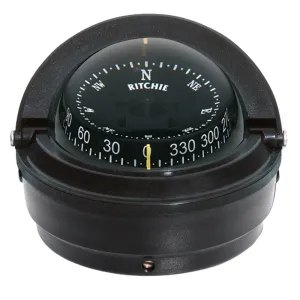 Ritchie S-87 Voyager Compass - Surface Mount - Black [S-87]