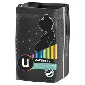 U By Kotex® Maxi Pads Maternity  (Packet 10)