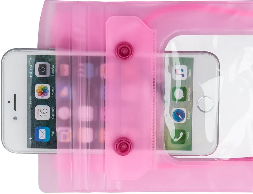 Universal Smartphone Waterproof Case 5.5 inch - Pink