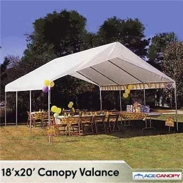 Valance Tarp Canopy 18' x 20'