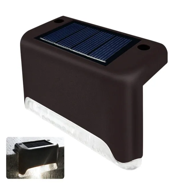 Waterproof Solar Deck  Step Lights