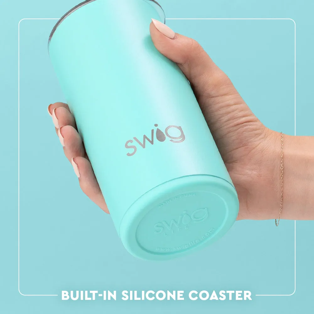 White Slim Tumbler 12oz